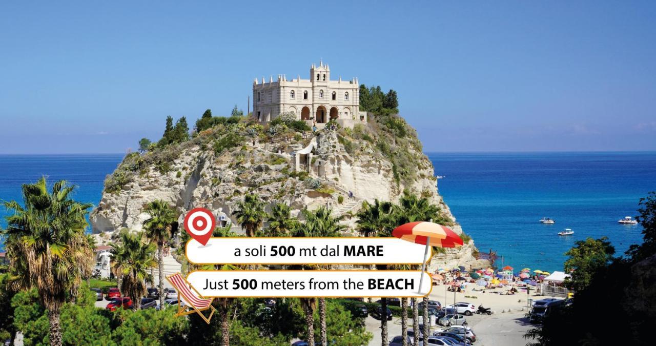 B&B The Sea - Family Rooms - Free Parking Tropea Kültér fotó